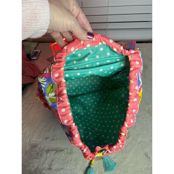 Matilda Jane Kids Floral Backpack Multicolor Medium Drawstring Casual - Picture 5 of 12